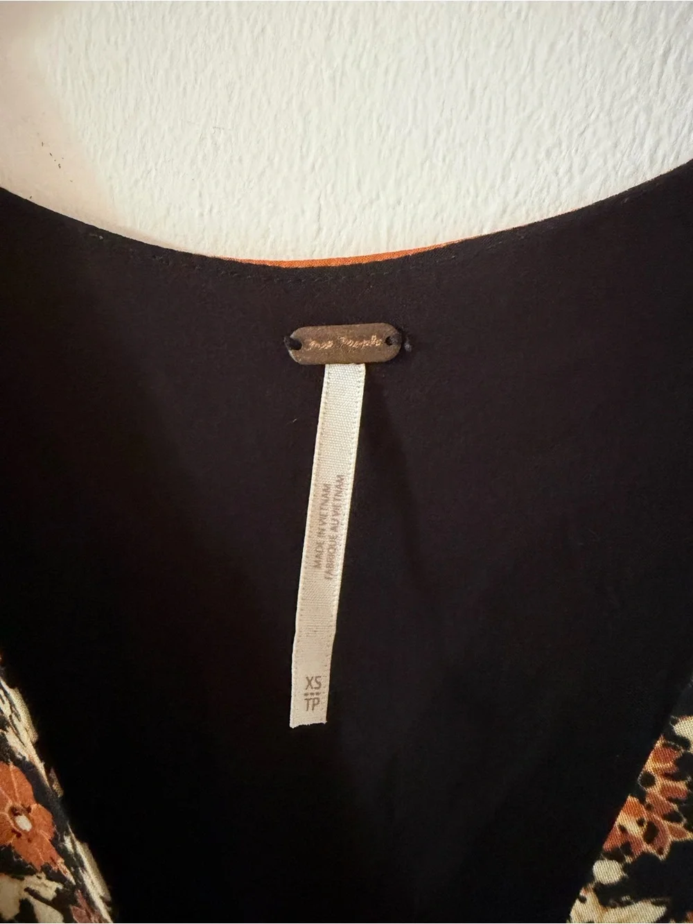 Free People Boho Patchwork Mini Dress